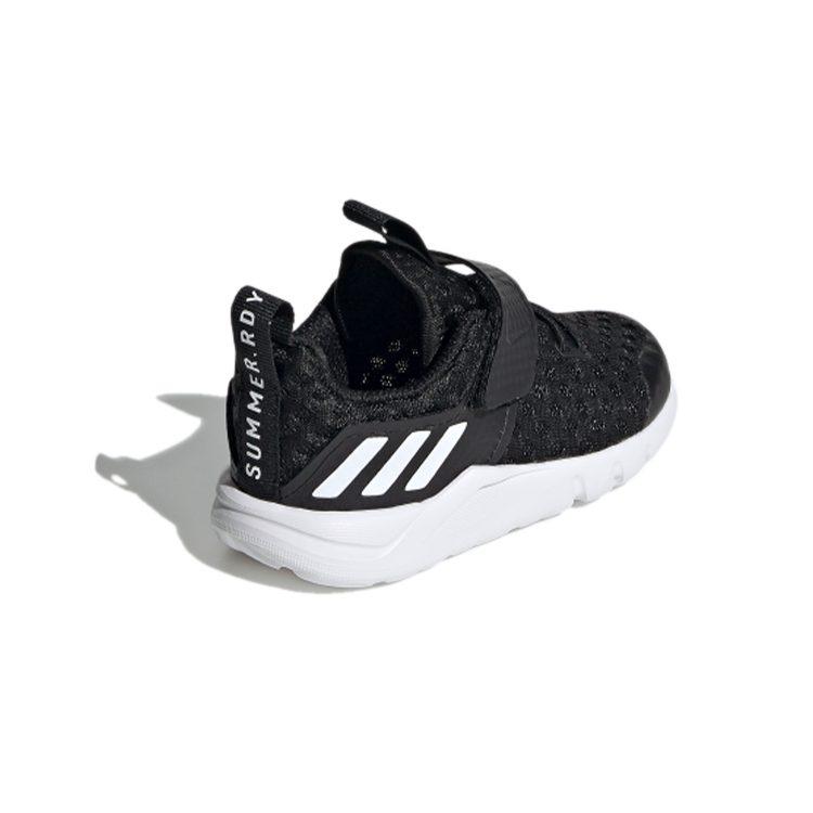 adidas Rapidafle Breathable Low Top Toddler Shoes Black Infant And Toddler EF9753