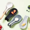 Food Grade Thick Heat-resistant and Anti Slip Silicone Spoon Pad, Soup Spoon, Kitchen Cooking Tools, Kitchen Accessories