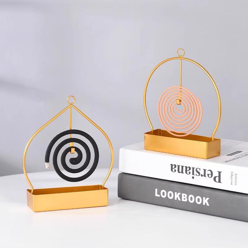 Creative Wrought Iron Fireproof Mosquito Coil & Incense Holder