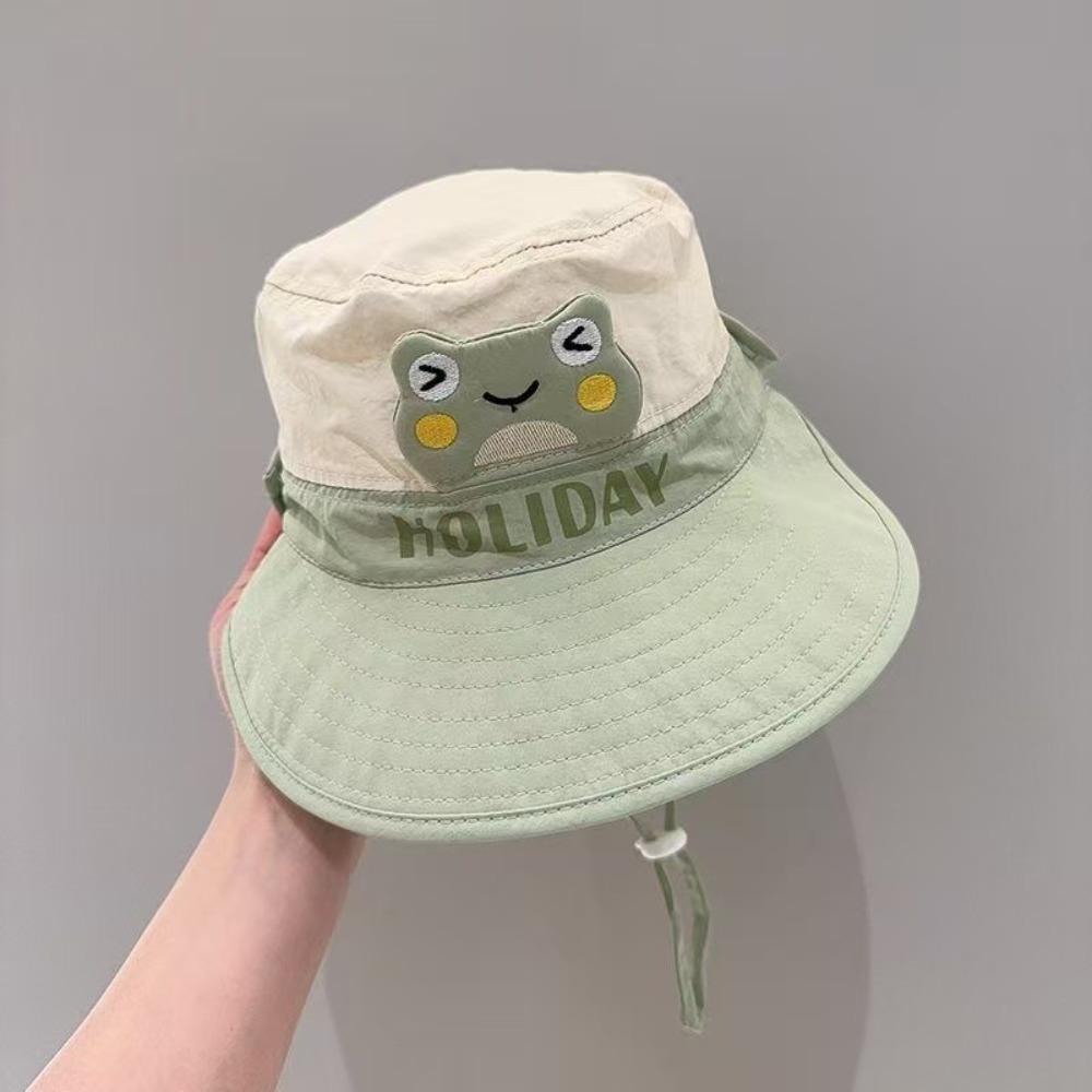 Breathable Sun Shade Hats Cute Style Panama Cap New Kids Fisherman Hat Outdoor Use