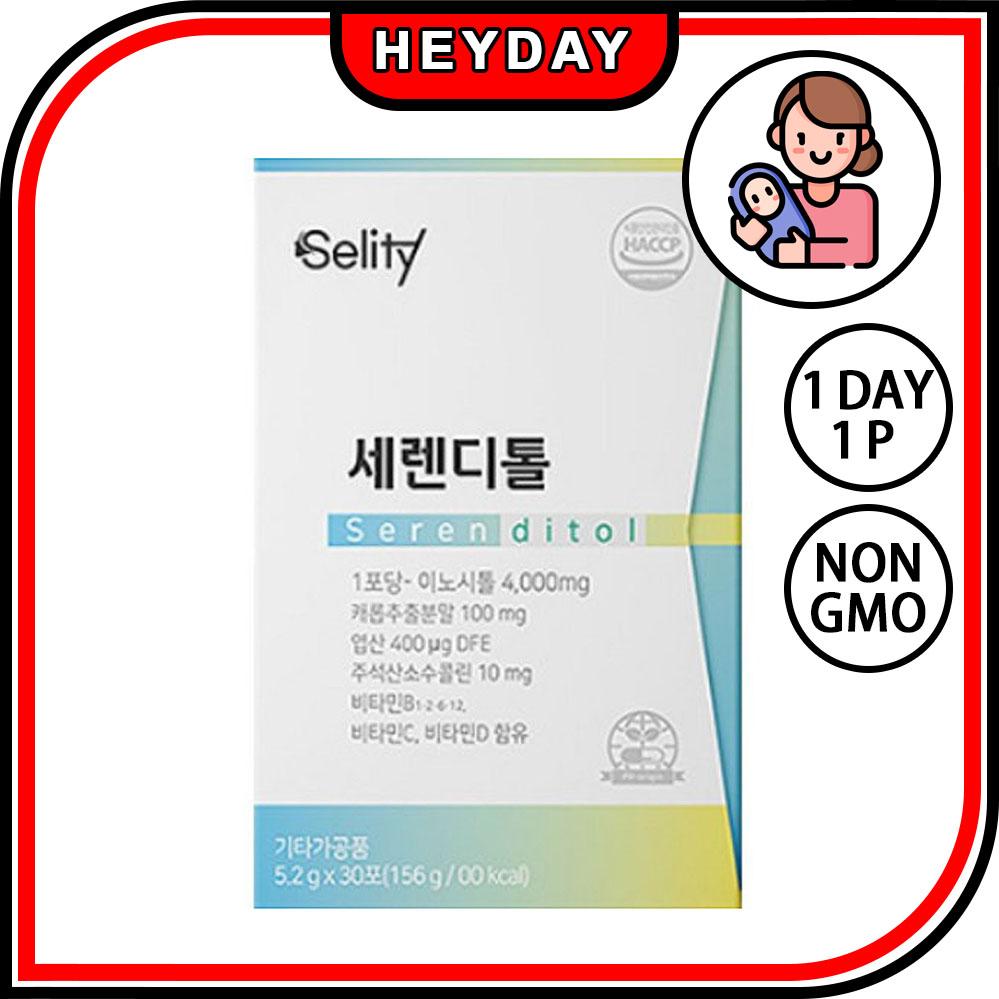 

[Selity] Serenditol 5.2g x 30 packs 1 box 40:1 Choline Folic Acid Inositol 30 p x 1 box
