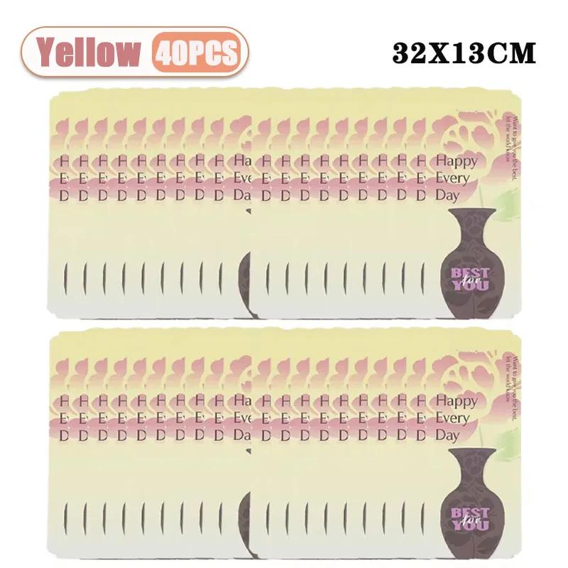 Foldable Valentine Flower Bouquet Box Simple Elegant Design Handheld Easy Carry for Wedding Home Party Romantic Gift