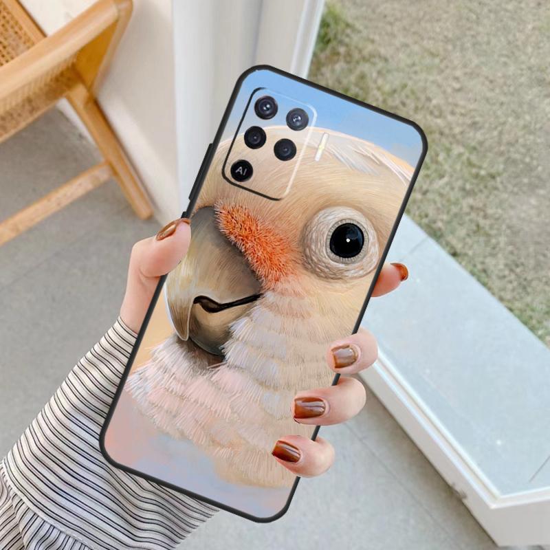 Animal Parrot Bird Case For Oppo A5 Pro A15 A17 A57 A77 A18 A38 A58 A78 A98 A94 A74 A54 A40 A60 A80 A16 A76 A96