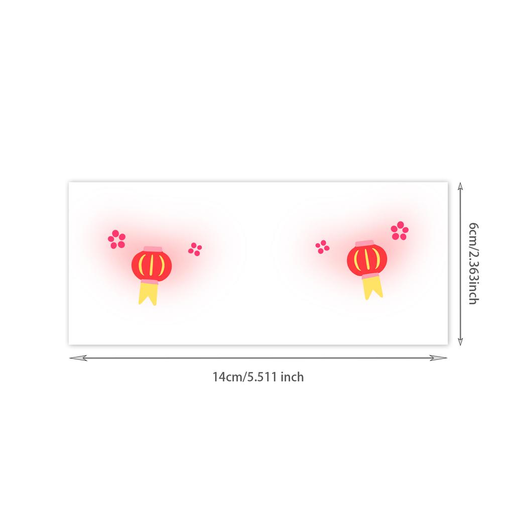 Girls And Children Cute Face Makeup Creative Face Sticker Rich Fireworks Makeup Sticker Tattoo Sticker