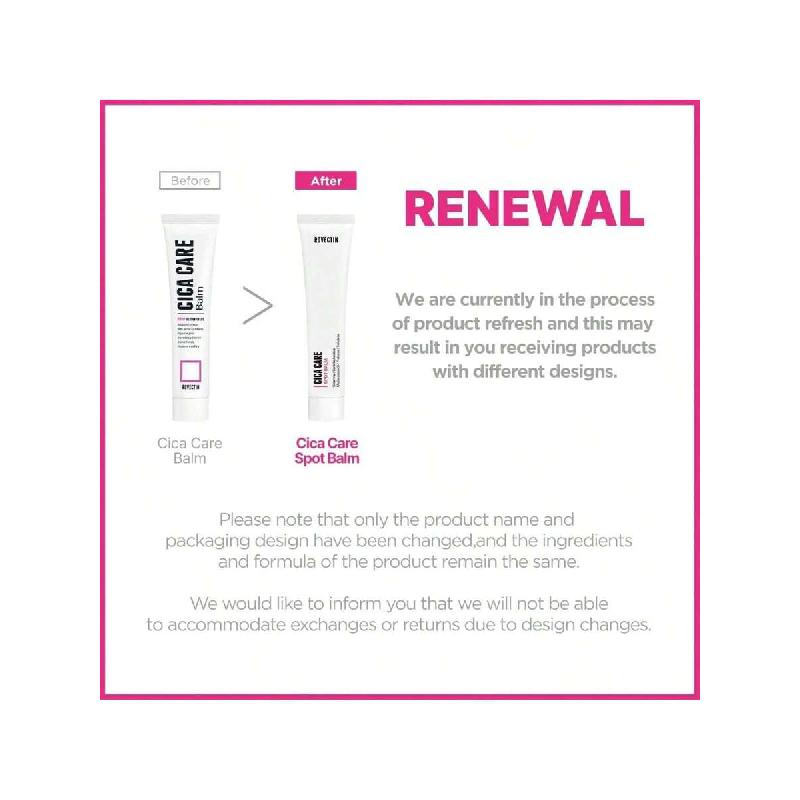 Rovectin Cica Care Face Balm 40ml - Immediate Redness Relief Face Moisturizer For Acne Prone, Scar Reducing With Calamine And Madecassoside | Vegan