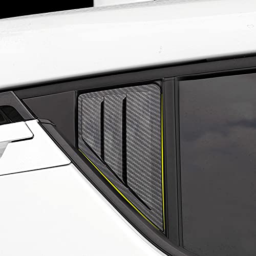 Onami Toyota C-HR Side Window Louver Cover Side Wind Panel Rear Louver Quarter Window