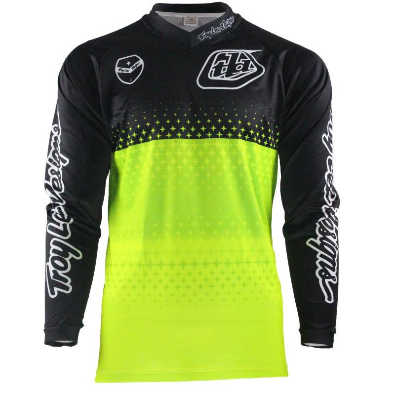 , off-road racing clothes, European and American sizes, loose version, long-sleeved T-shirt, quick-drying top, versatile and handsome