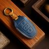 Crazy Horse Leather Car Key Cover Case For Peugeot 2008 3008 4008 5008 308 408 508 Citroen C1 C2 C4 C6 C3-Xr Picasso Grand Ds3