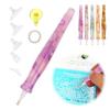 Resin Diamond Painting Accessories Pen with Replacement Pen Heads 5D DIY Diamond Painting Pick Up Pen Set Rhinestone Craft Tool