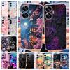 For Realme C55 Case RMX3710 Transparent Cover Fashion Patterns Soft Silicone Phone Cases For Realme C55 4G C 55 RealmeC55 Fundas