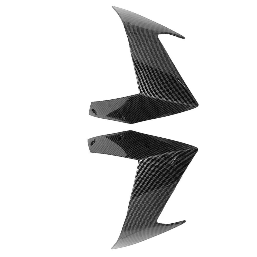 FAIRING TRIM FRAME COVER ABS Carbon Fiber Black Dustproof Replace Install 2 Pieces For Aprilia R S 125 2006-2011