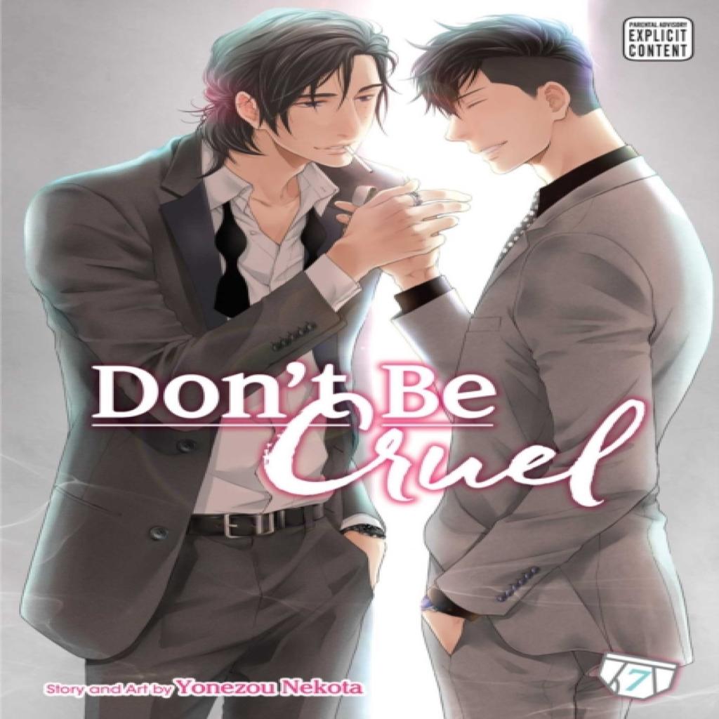 Dont Be Cruel Vol. 7 by Yonezou Nekota Paperback Book 9781421593791
