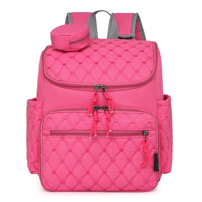 The new European and American multi-functional mommy bag goes out to commute portable mother and baby bag fashionable women's backpack