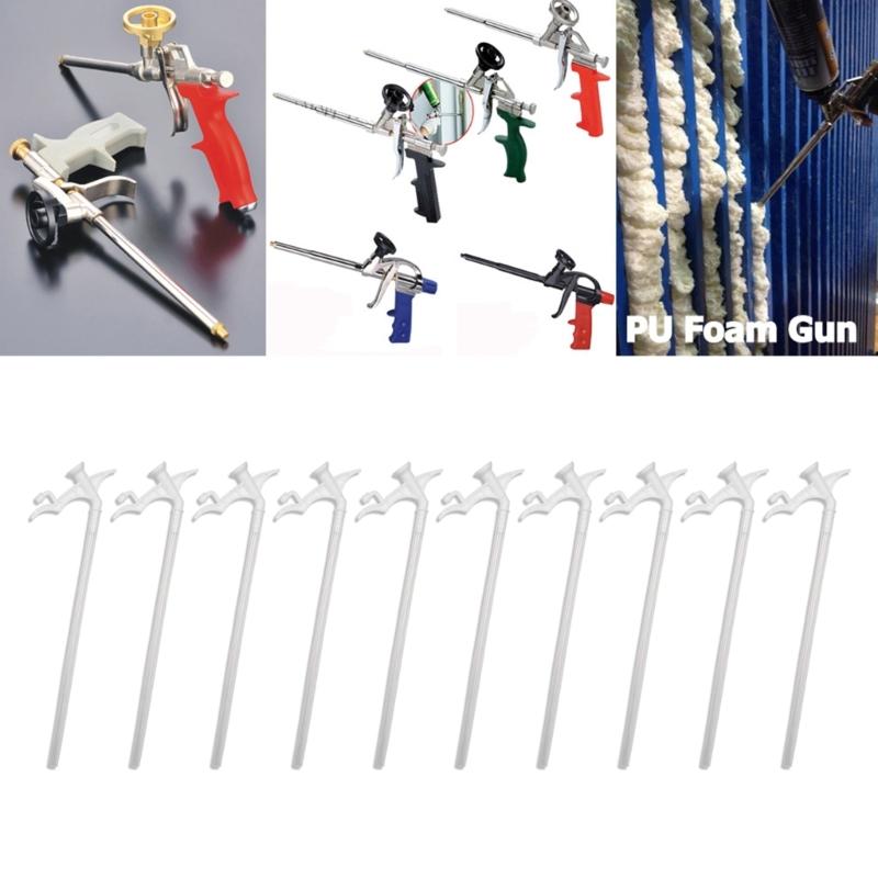 10Pcs Spray Foam Replacement Tubes, Spray Foam Nozzles, Gaps Filling Insulating Foam Spray,Replacement Tube