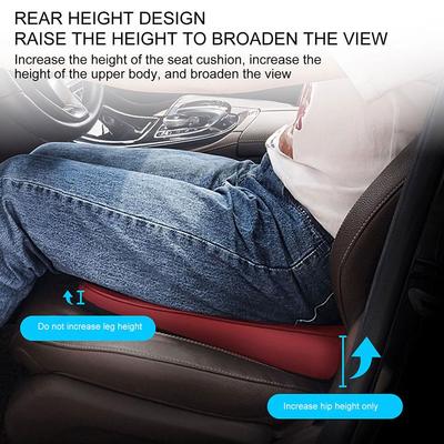 Zlepšete vidění při řízení Ergonomický design Extra výška pro autosedačku Kancelářská židle Polštářek na autosedačku Klínový sedák Sedáky Podložka pod hýždě