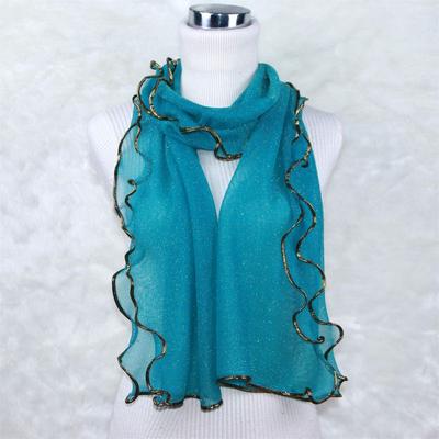Autumn and Winter Scarves, Women's Lotus Leaf Side Length Scarves, Decorative Dance Scarves, Versatile Sun Protection Scarves