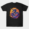 Blue Dragon Watercolor T Shirt S 5XL Fast Shipping