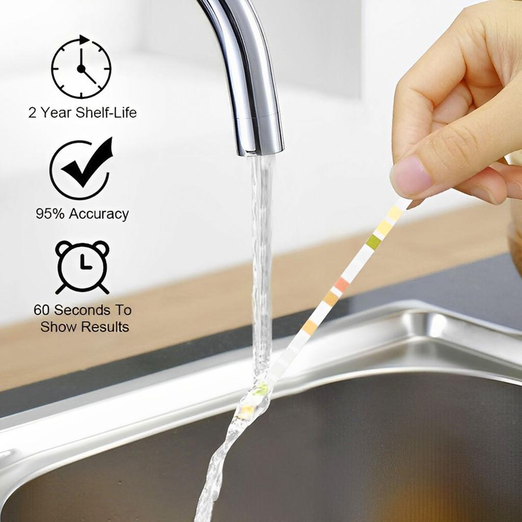 16 in 1 / 14 in 1 / 3 in 1 Water Testing Kit for Drink Water Accurate Water Test Strips Water Quality Measurement Strips Kits