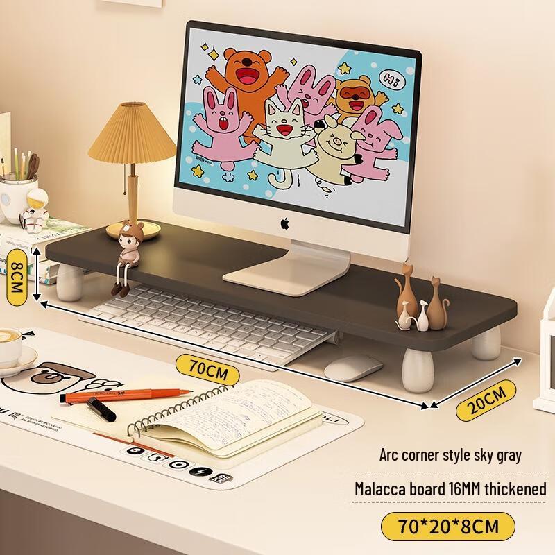 Monitor Riser with Desk Organizer