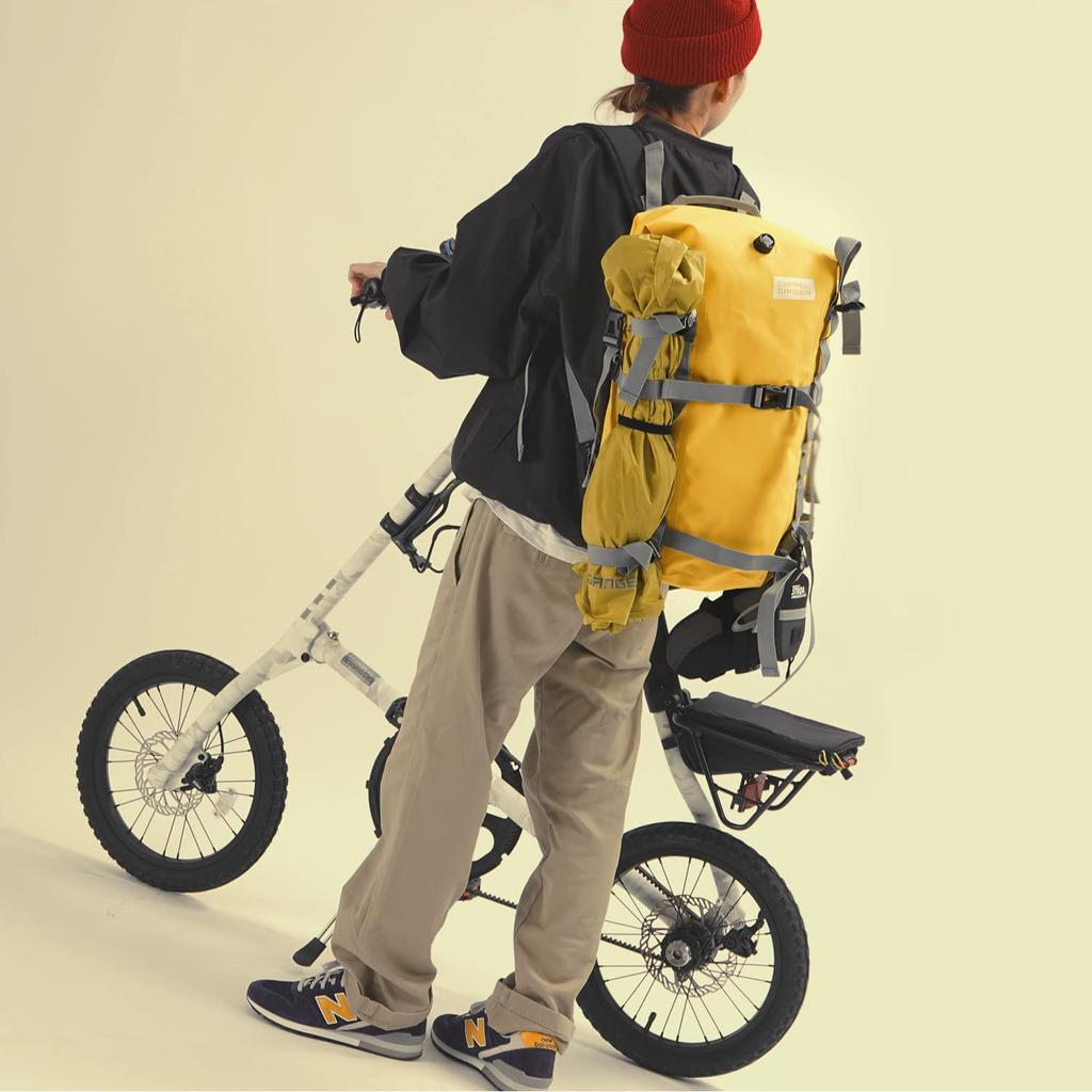 Doppelganger Tarpaulin Daypack 3 DBT422-YL Yellow 20L