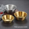 Gold Stainless Steel Multi-use Bowl
