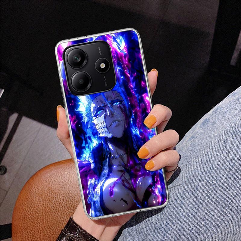Grimmjow 6 Bleach Phone Case For Xiaomi Redmi Note 15 14 13 12S 12 11 Pro Plus 14S 11S 11E 10 10S 11T 5G Personalized Cover Redm