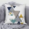 Sofa Cushion Cover Pillow  Decoration Home Office Car Geometric Pattern White Decorative