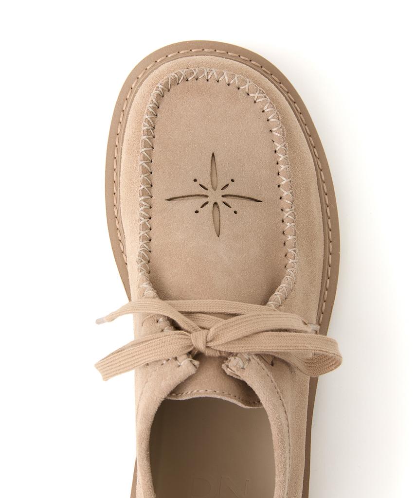 Dnsr Western Wallabee Loafers Beige