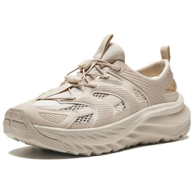 Anta Breathable River Trekking Shoes Men's Ecru Sneakers 112438517-1