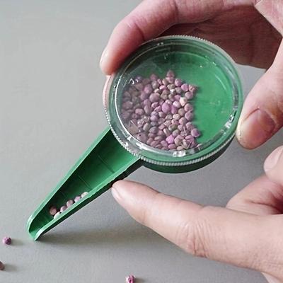 Plant Seed Sower Plant Seeder Garden Multifunction Seeding Dispenser Tools Adapting To Various Sizes of Seeds