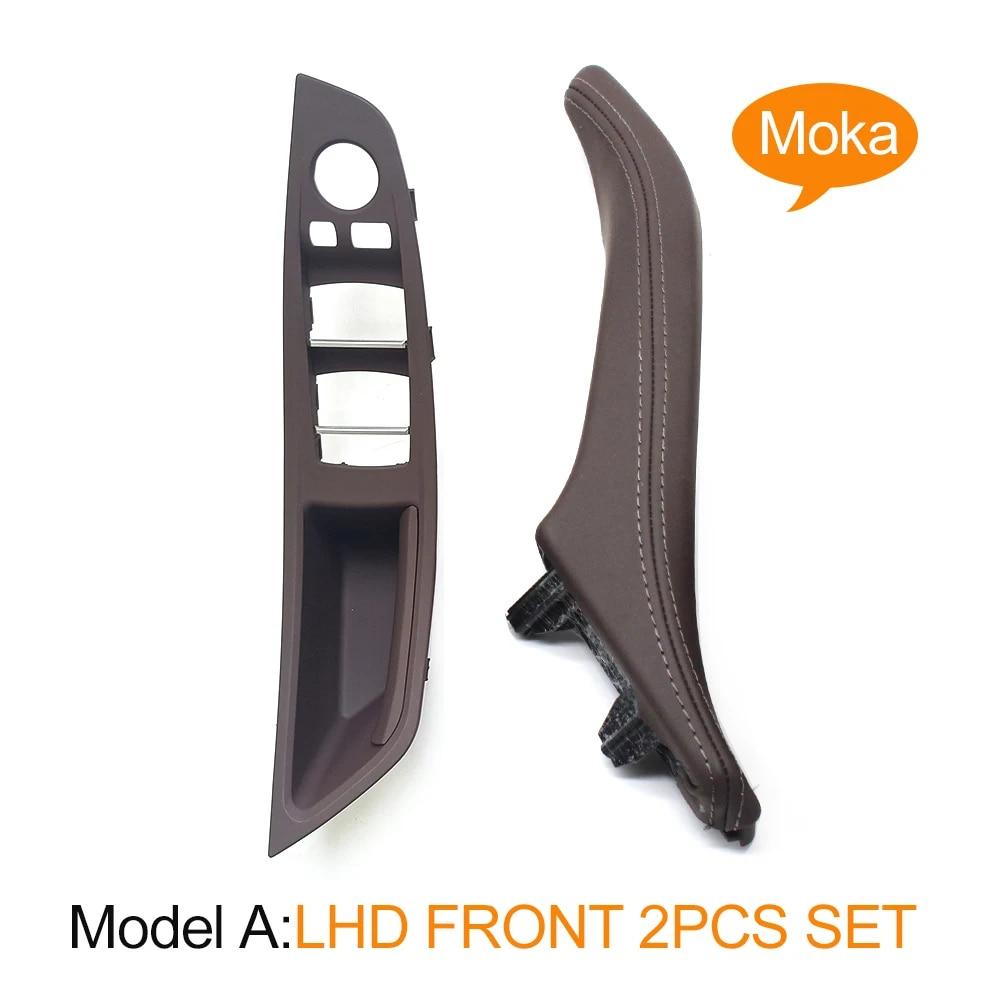 LHD Interior Car Front Left Right Armest Cover Panel Door Handle Assembly For BMW 5 Series F10 F11 523i 525i 528i 530i 535i 540i