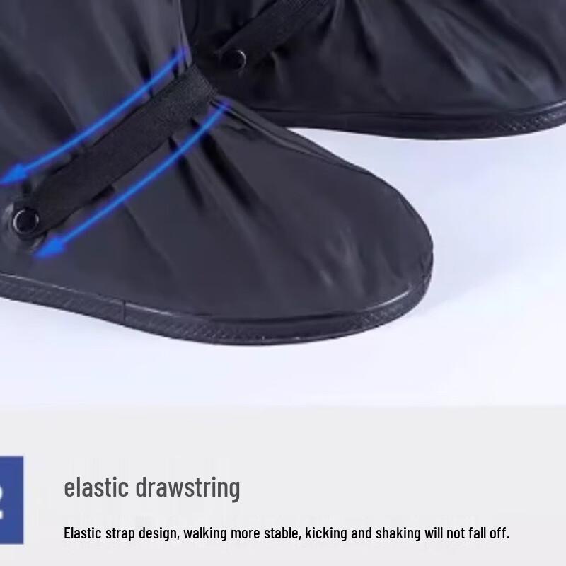 High-Tube Waterproof Rain Shoe Covers