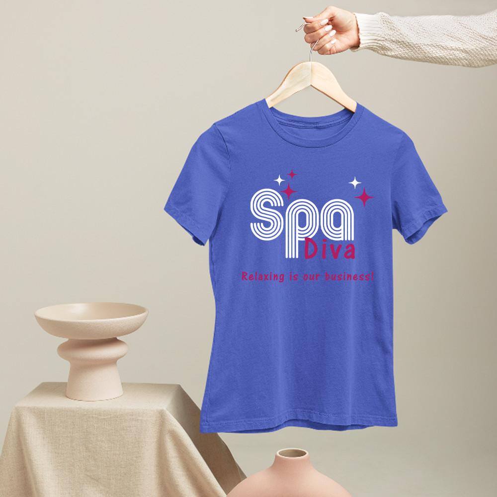 AF MERCH “Relaxing Is Our Business” Cotton Spa T-Shirt