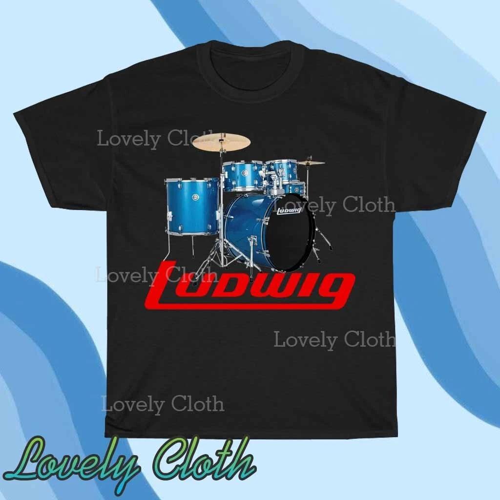 Ludwig Drums Logo TEE T-Shirt Funny American Size S to 5XL T-Shirt 3XL