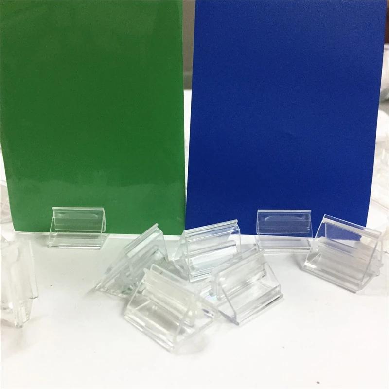 100 Bucăți Suport din Plastic Transparent Bază pentru Carduri pentru Jocuri de Societate Suport pentru Carduri Copii Accesorii Jocuri