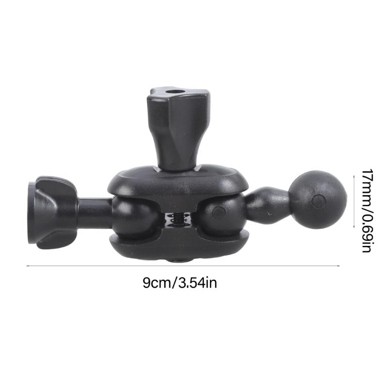 17mm Ball Head Vertical Adapters Conversion Ball Joint Vertical Mount Adapters for Tripods Camera Mounts Phone Stands