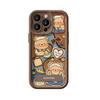 Butter Bear Bracket Plush Lanyard Suitable for Apple 11PRO Mobile Phone Case 11 Lambskin 11 Silicone Anti-drop 1/1