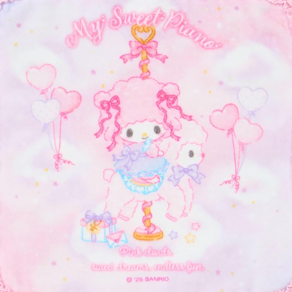 Sanrio My Sweet Piano Dreamy Petit Towel 100% Cotton with Polyester Frills 250341