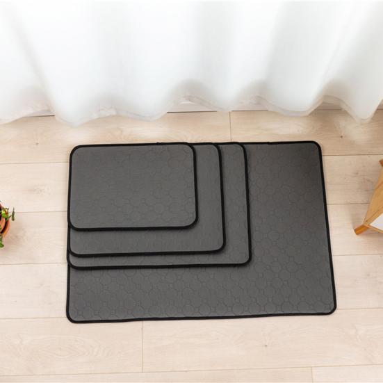 Washable Pet Pee Pad Reusable Dog Pee Pad Absorbent Leakproof Puppy Training Pad Non-Slip Potty Pad for Puppies Senior Dogs Floor Couch Use