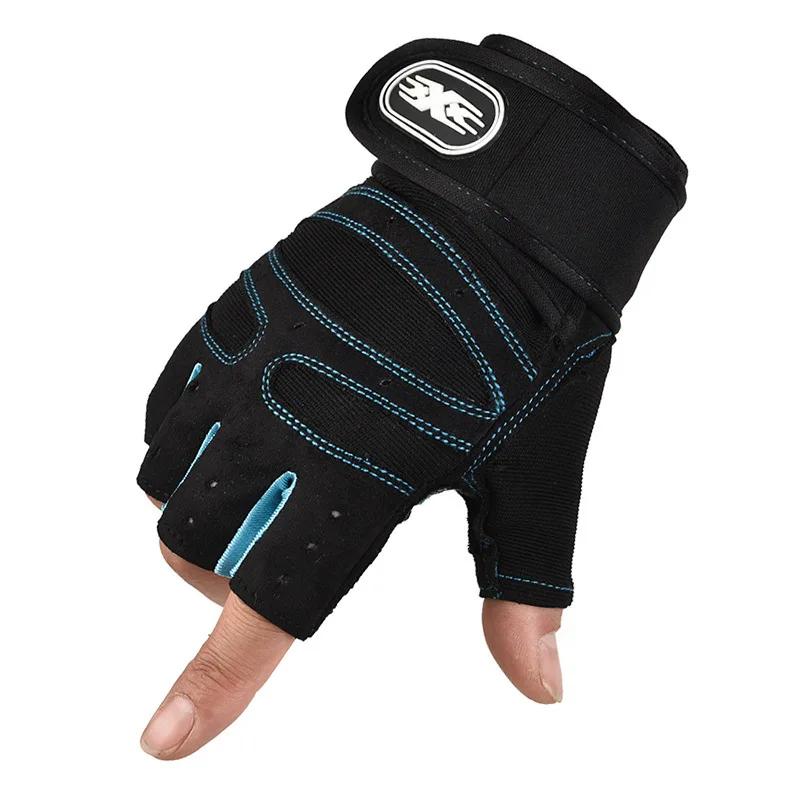 Gym Gloves designed for Men Women Fitness Weight Lifting Wristband Gloves Body Building Training Sports Exercise Cycling Glove Shockproof