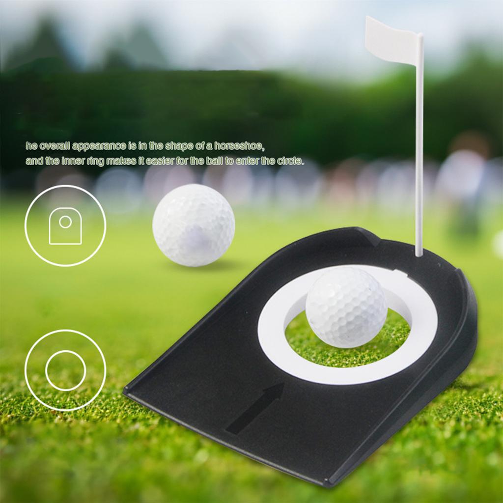 Golf Putting Cup Golf Putting Hole Practice Training Aids for Kids Adults Enthusiasts Golfers Children's Games Yard Lawn