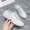 Fashion Autumn New Flat Single Shoes for Women Fashion Round Head Porosity Lacing Soft Sole Non-slip Low-top Shoes