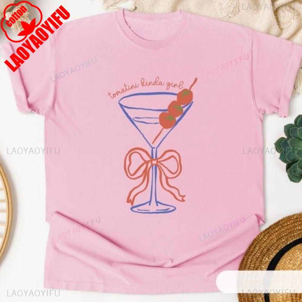 2025 Summer Tomato Girl Tshirt Short Sleeve Shirt Spanish Tomato Festival Fashion Casual Unisexs Womens Cotton Tshirt Shirt S