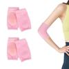 2 Pezzi Manica Gomito in Gel Idratante, Traspirante, Per Pelle Secca, Elastica, Protezione Gomito, Copertura Per SPA Casa