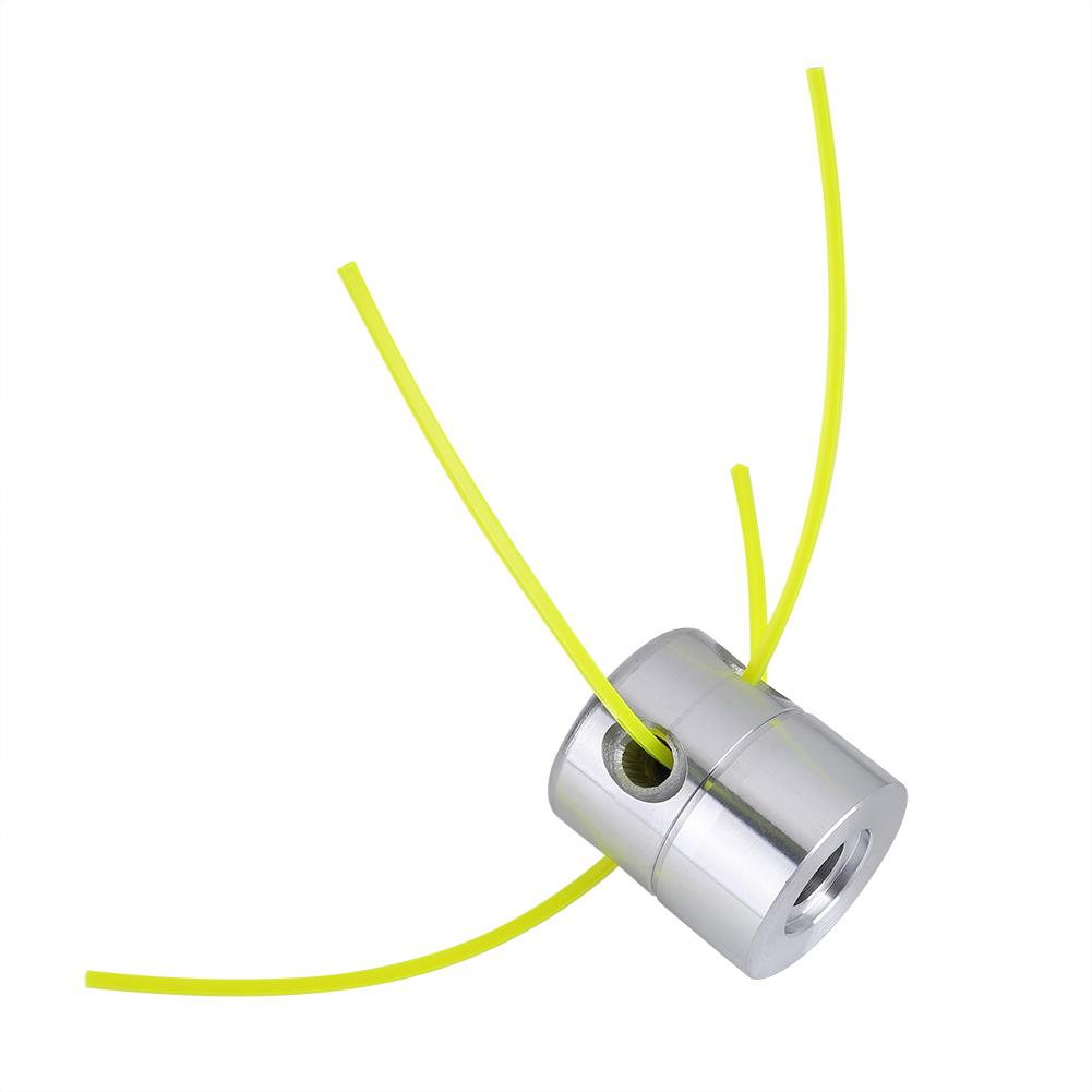 Universal Aluminium Trimmer Head with Strimmer Line Set Grass Cutter Accessories