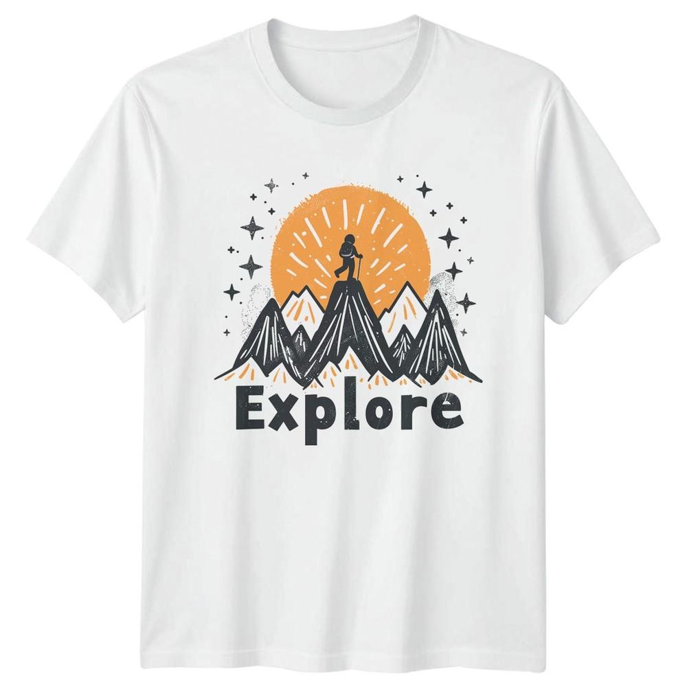 Explore TShirt Hiking Camping Outdoor Gift For Him And Her S