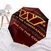 Printed Washington Commanders Folding Umbrella,Outdoor,Leisure,And Travel Umbrella,Durable Umbrella Fabric,Birthday And Holiday Gift