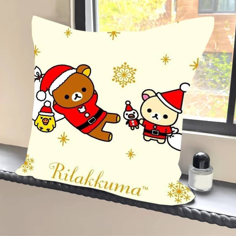 Cartoon R-ilakkumas Cute Pillowcases cushion covers living room sofas home decor gifts