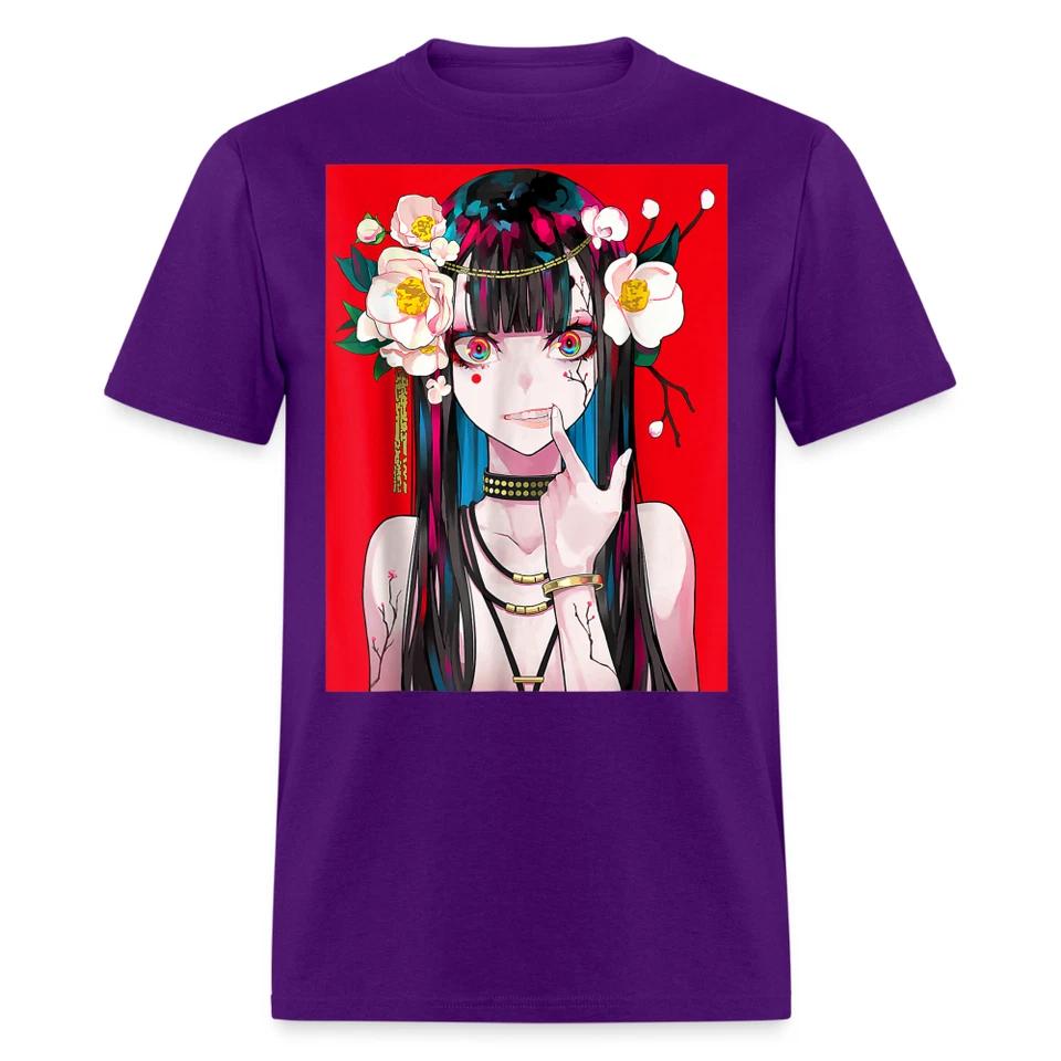 Anime Girl Cute Japanese Aesthetic shirt Anime Tee Otaku Gift T-Shirt 2