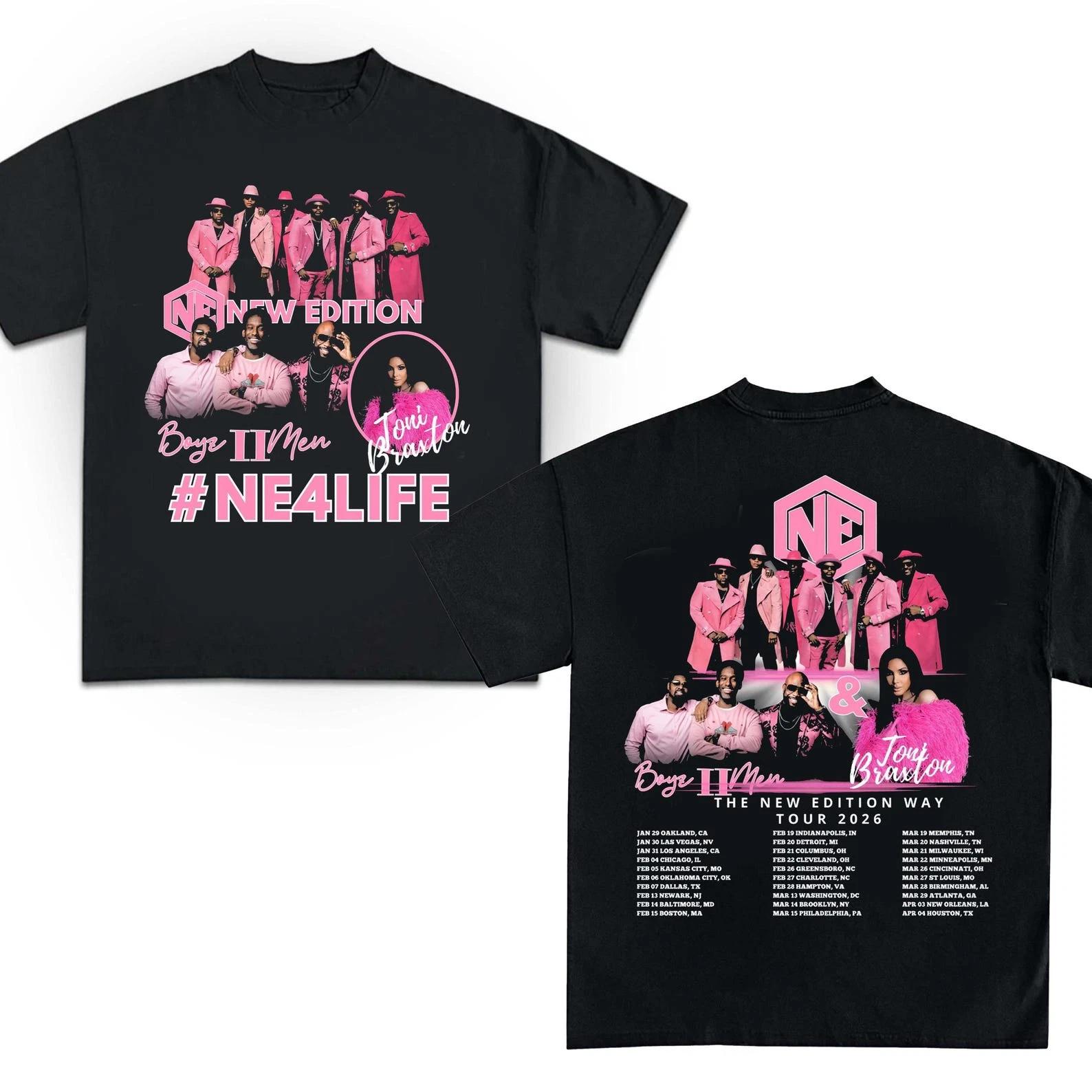 

The New Edition Way Tour 2026 Unisex T T-Shirt S